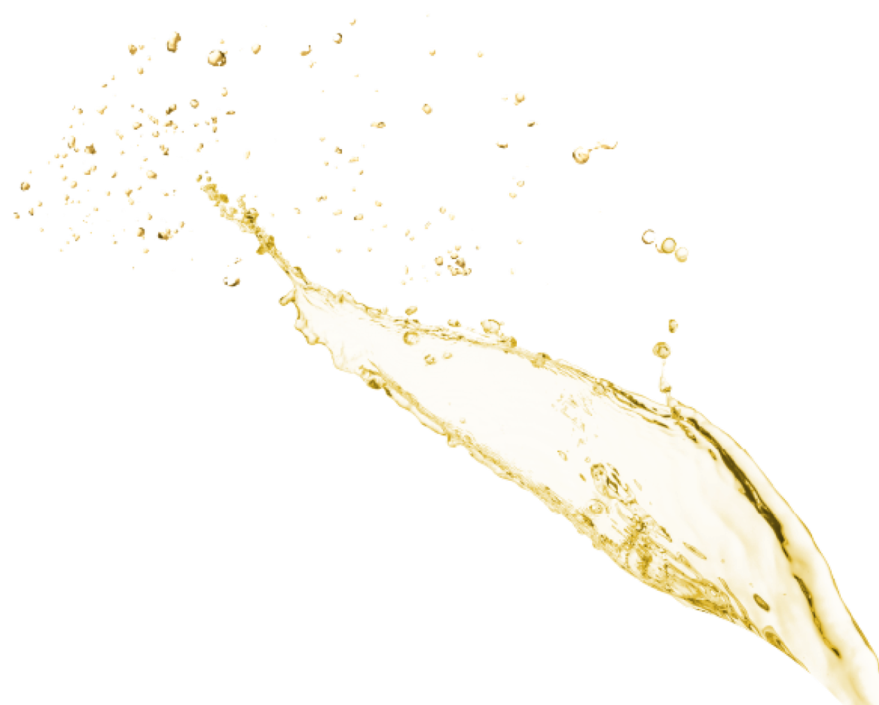 Tea splash decorator