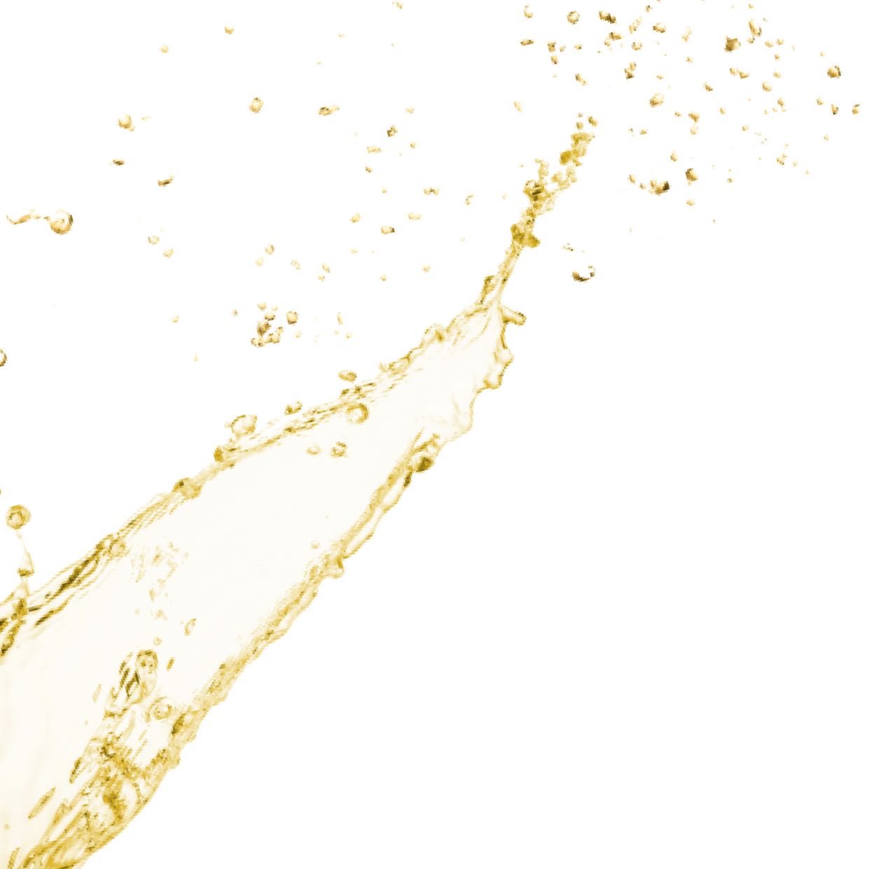 Tea splash decorator